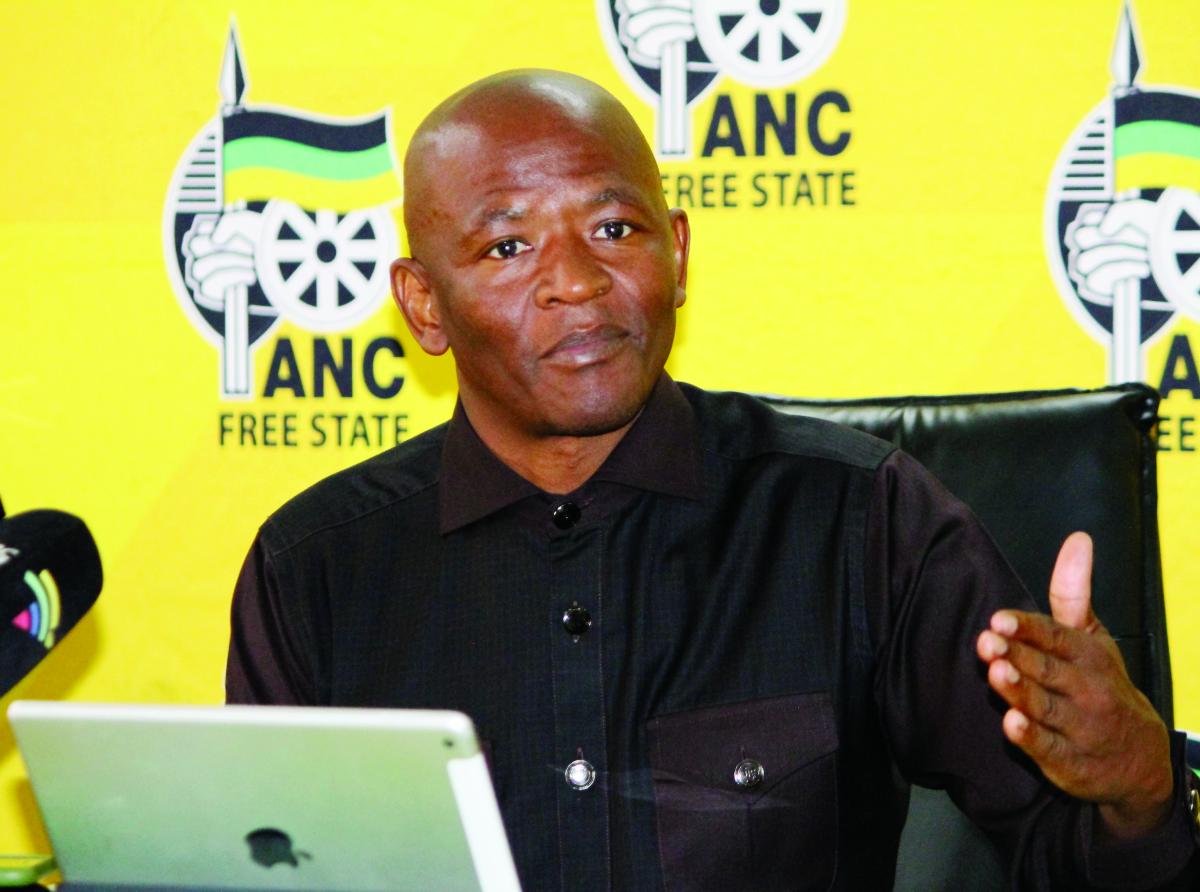  Free State ANC Provincial Secretary, Polediso Motsoeneng. Picture: Baagedi Setlhora